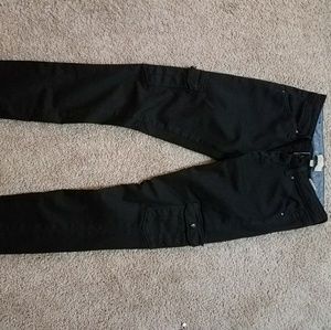 Paige black skinny jeans